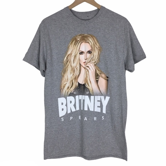 BRITNEY SPEARS Collection Graphic Tee T Shirt Concert Tour Y2K Vibes Size Medium - Picture 9 of 9